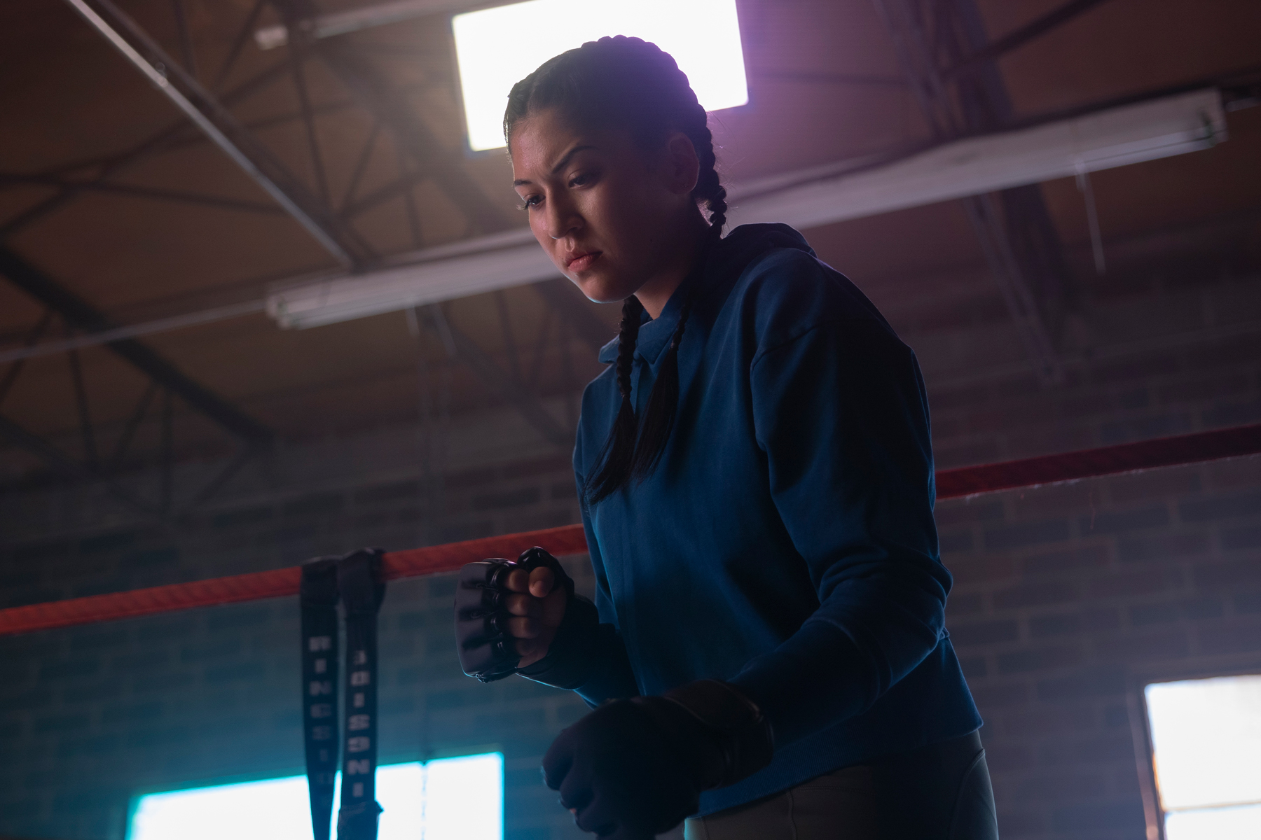 Alaqua Cox as Maya Lopez in Marvel Studios' HAWKEYE. Photo by Chuck Zlotnick. ©Marvel Studios 2021. All Rights Reserved.