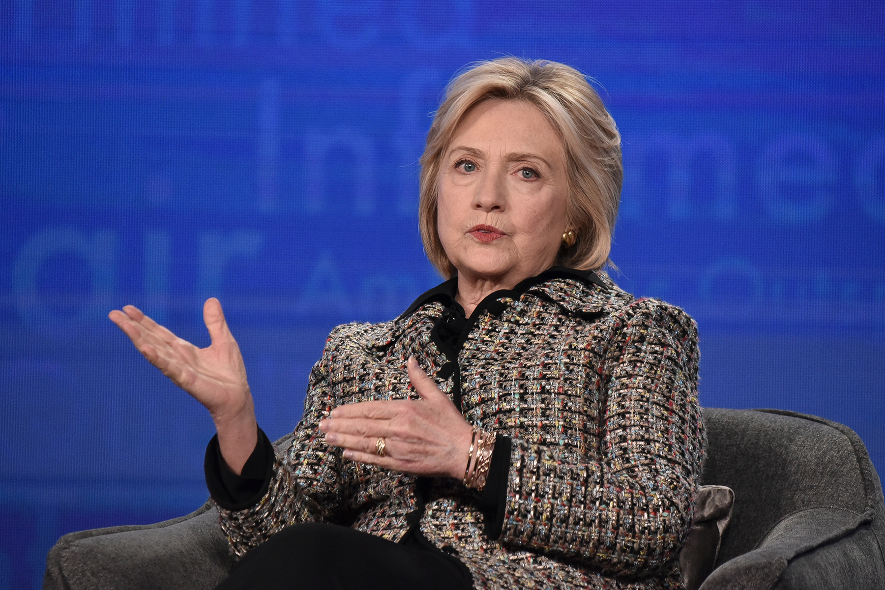 Hillary Clinton Cries While Reading Her Unused 2016 Victory Speech in New Clip