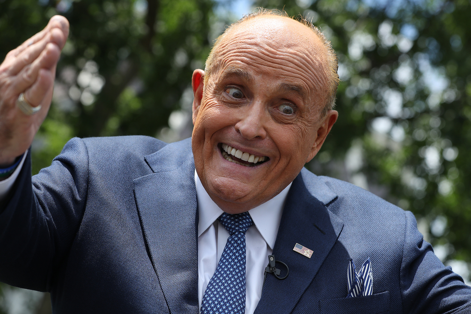 Election Workers Sue Giuliani for Peddling B.S. About Them