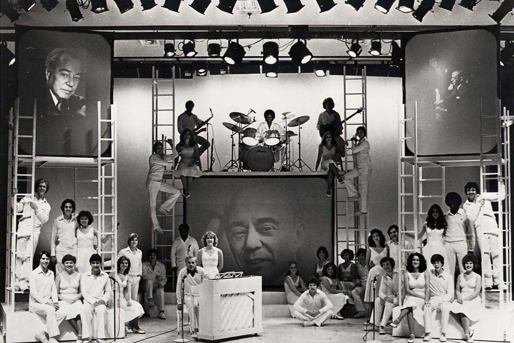 The Young Americans paying tribute to Richard Rodgers in the late Seventies